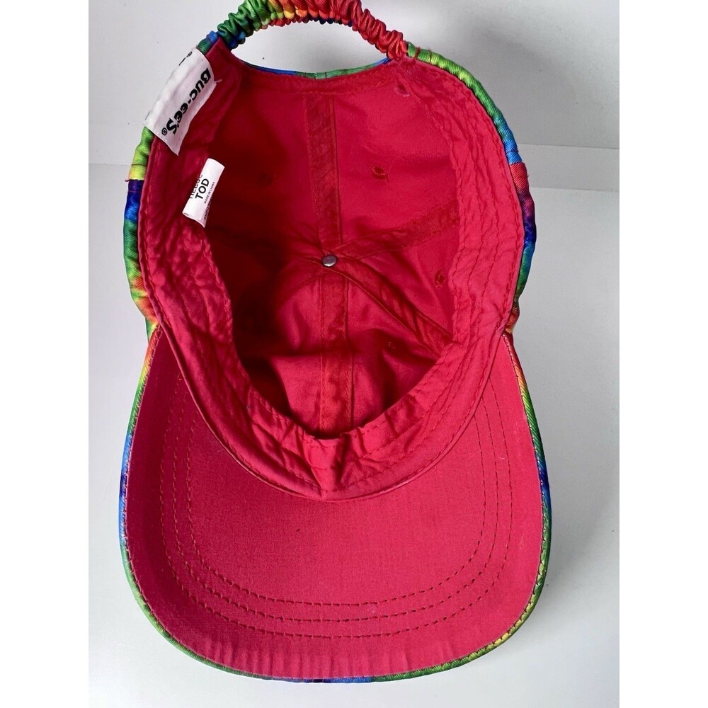 Buc-ee's Tie Dye Mesh Snapback Toddler Hat Cap With SPF, Peace-Love-Buccee - Picture 5 of 8